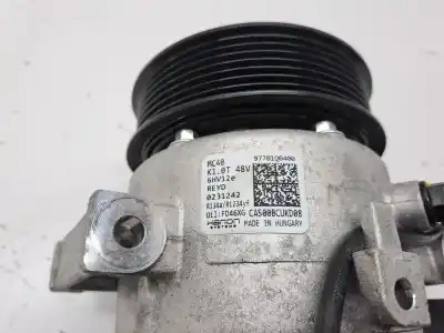 Peça sobressalente para automóvel em segunda mão compressor de ar condicionado a/a a/c por hyundai i20 active i20 active referências oem iam 97701q0400  