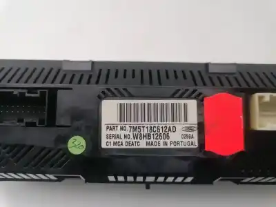 Piesă de schimb auto la mâna a doua panou clima pentru ford c-max (cb3) hhda referințe oem iam 7m5t18c612ad  