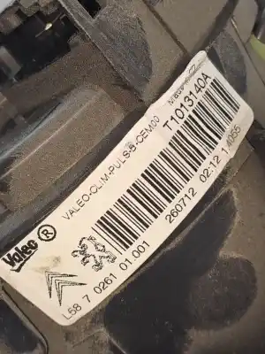 Peça sobressalente para automóvel em segunda mão motor de sofagem por peugeot 208 like referências oem iam t1013140a  1608182080