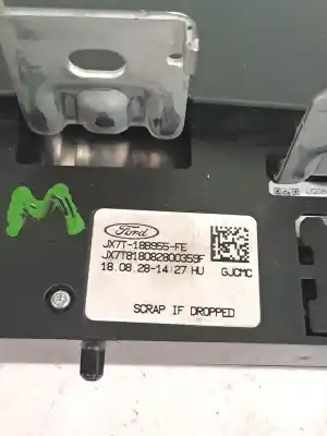 Second-hand car spare part multifunction display for ford focus lim. (cb8) focus st sport oem iam references 2811951  jx7t18b955xa - jx7t18b955fe