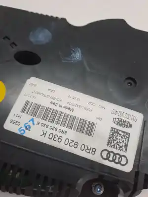 Peça sobressalente para automóvel em segunda mão quadrante por audi q5 (8r) q5 2.0 tdi referências oem iam 8r0920930k  