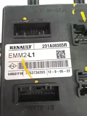 Second-hand car spare part electronic module for renault express iii renault oem iam references 231a08365r  