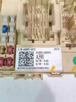 Second-hand car spare part fuse box unit for hyundai i20 active i20 active oem iam references 91950q0390  