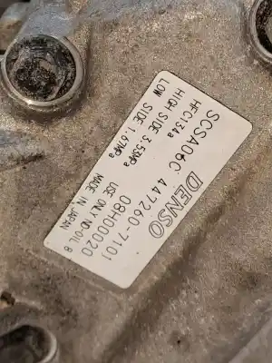 Second-hand car spare part air conditioning compressor for toyota corolla (e12) 2.0 turbodiesel cat oem iam references 883201a550  