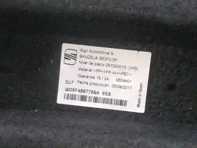 Автозапчасти б/у задний поддон за seat leon (5f1) ddy ссылки oem iam w05f4867769a  