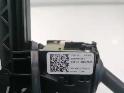 Peça sobressalente para automóvel em segunda mão Comandos De Alavanca por SEAT LEON (5F1) DDY Referências OEM IAM 5Q0953507GD  5Q0953513R - 5Q0953549F