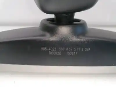 Автозапчастина б/у внутрішне дзеркало для seat leon (5f1) ddy посилання на oem iam 3g0857511e  