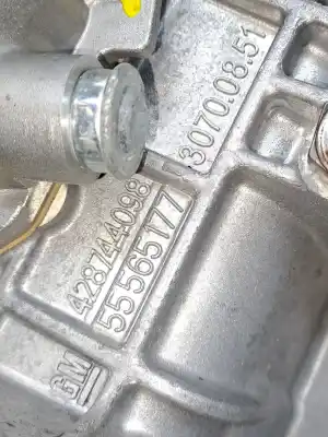 Second-hand car spare part gearbox for opel corsa d z12xep oem iam references 55565177  