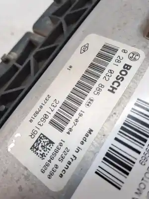 Second-hand car spare part ecu engine control for renault kangoo express 1.5 dci oem iam references 237107921r  237106319r