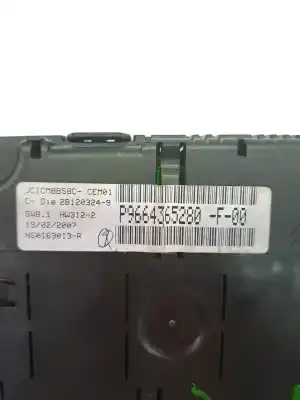 Автозапчасти б/у ПРИБОРНАЯ ДОСКА за CITROEN C4 GRAND PICASSO  ссылки OEM IAM P9664365280  