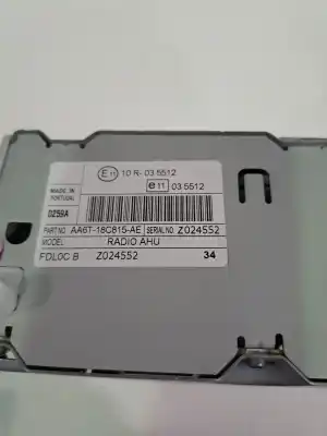 Tweedehands auto-onderdeel audiosysteem / radio-cd voor ford fiesta (ccn) * oem iam-referenties 2044327  aa6t18c815ak - aa6t18c815ae