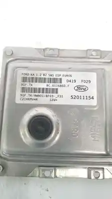 Автозапчастина б/у ебу контролер двигуна для ford ka (ccu) ford ka посилання на oem iam 2007149  