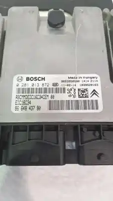 Second-hand car spare part ecu engine control for citroen berlingo cuadro citroen berlingo furgón multispace blue hdi 120 s&s 6v 20 aniver oem iam references 9664843780  