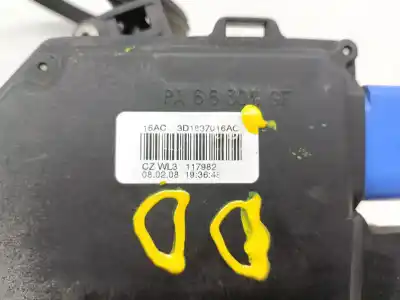 Pièce détachée automobile d'occasion serrure de porte avant droite pour volkswagen caddy ka/kb (2k) bsu références oem iam 3d1837016ac  