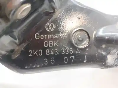 Second-hand car spare part support / sliding door guide for volkswagen caddy ka/kb (2k) bsu oem iam references 2k0843336a  