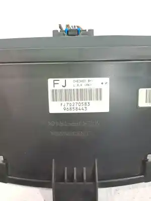 Peça sobressalente para automóvel em segunda mão quadrante por chevrolet captiva 2.4 cat referências oem iam 96858443  