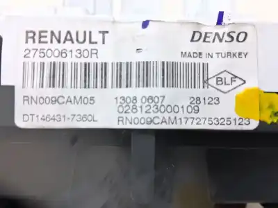 Second-hand car spare part climate control for renault clio v 1.5 dci 101 cv evolution oem iam references 275006130r   Second-hand car spare part climate control for renault clio v 1.5 dci 101 cv evolution oem iam references 275006130r