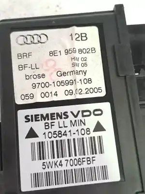 Second-hand car spare part right front window motor for audi a4 avant (8e) * oem iam references 8e1959802g  8e1959802b