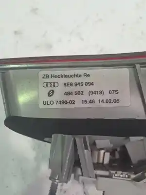 Second-hand car spare part right tailgate door light for audi a4 avant (8e) * oem iam references 8e9945094a  8e9945094