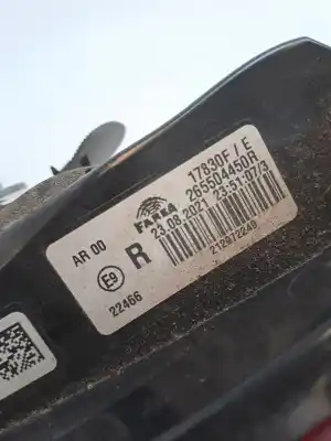 Second-hand car spare part interior rear right light for renault clio v clio v oem iam references 265504450r  