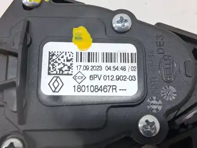 Peça sobressalente para automóvel em segunda mão pedal acelerador por renault clio v 1.0 tce referências oem iam 180108467r  