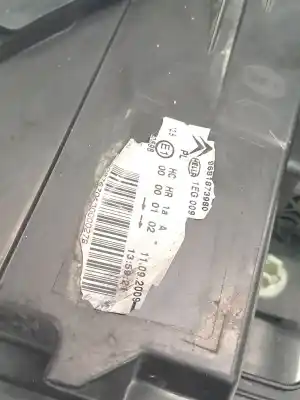 Second-hand car spare part left headlight for citroen c3 picasso collection oem iam references 6208n5  