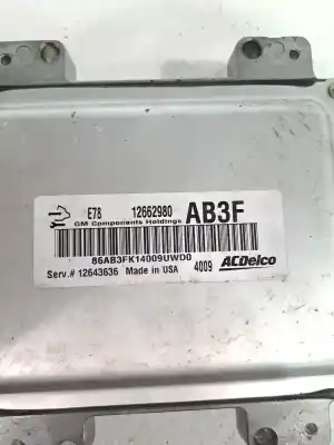 Second-hand car spare part ecu engine control for opel meriva 2 b manual oem iam references 12643636  