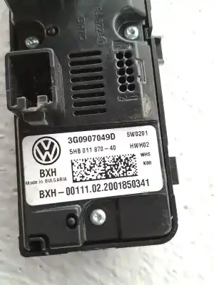 Peça sobressalente para automóvel em segunda mão comando de sofagem (chauffage / ar condicionado) por seat leon (kl1) seat leon referências oem iam 3g0907049d  