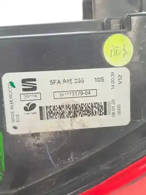 Second-hand car spare part left tailgate light for seat leon (kl1) seat leon oem iam references 5fa945095  