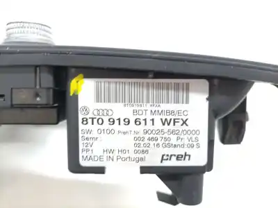 Second-hand car spare part multifunction switch for audi q5 (8rb) 2.0 tdi oem iam references 8t0919611wfx  