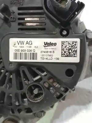 Second-hand car spare part alternator for seat leon (kl1) seat leon oem iam references 05e903026q  