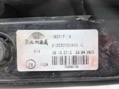 Peça sobressalente para automóvel em segunda mão farolim traseiro esquerdo por citroen nemo basis referências oem iam 6350ev  