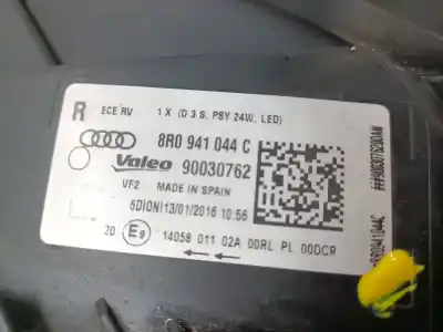 Peça sobressalente para automóvel em segunda mão farol / farolim direito por audi q5 (8rb) 2.0 tdi referências oem iam 8r0941044c  