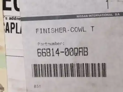 Second-hand car spare part torpedo for nissan note (e11, ne11) 1.4 oem iam references 6681400qab  