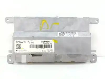 Second-hand car spare part multifunction display for audi q5 (8rb) 2.0 tdi oem iam references 8t0919604b  