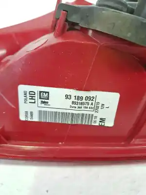 Автозапчасти б/у левый задний фонарь за opel corsa d corsa d ссылки oem iam 93189092  