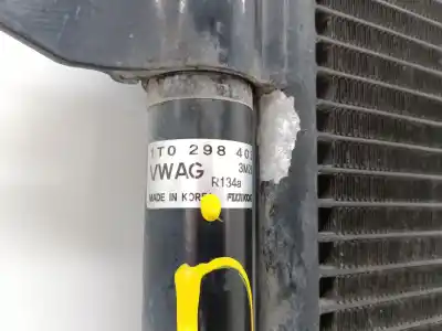 Автозапчастина б/у конденсат/радіатор кондиционера для volkswagen caddy ka/kb (2k) bsu посилання на oem iam 1t0820411e  1t0298403