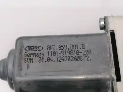 Second-hand car spare part left front window motor for porsche cayenne (typ 9pa1) diesel oem iam references 8k0959801b  