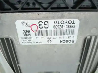 Second-hand car spare part ecu engine control for toyota auris (e18) 1nd oem iam references 896610zg30  