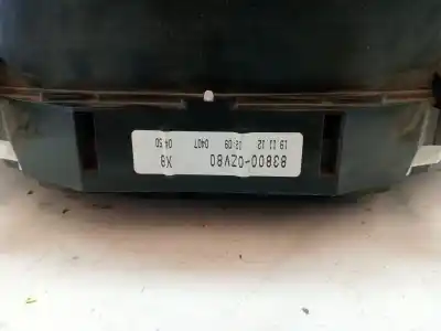 Peça sobressalente para automóvel em segunda mão quadrante por toyota auris (e18) 1nd referências oem iam 838000zv80  