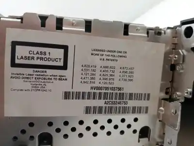 Peça sobressalente para automóvel em segunda mão sistema de áudio / rádio cd por bmw x5 (e70) 3.0 d referências oem iam 65839165854  10833223