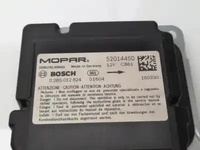 Second-hand car spare part airbag control unit for opel combo d 263a2000 oem iam references 52014450  0285012824