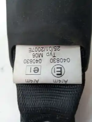 Second-hand car spare part rear left seat belt for bmw x5 (e70) 3.0 d oem iam references 72117161059  606345601a