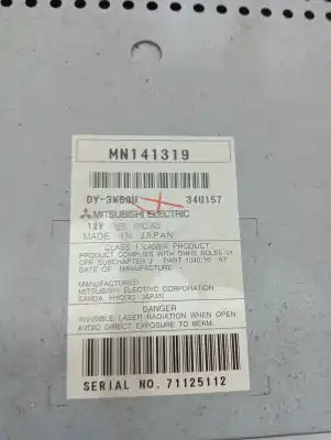 Автозапчастина б/у АУДІО СИСТЕМА / РАДІО CD для MITSUBISHI OUTLANDER (CW0)  Посилання на OEM IAM MN141319  