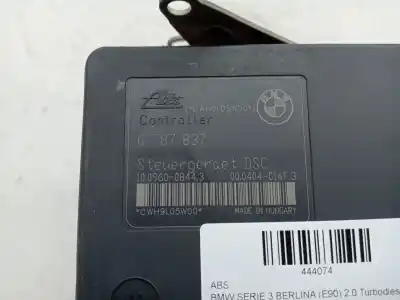Peça sobressalente para automóvel em segunda mão abs por bmw serie 3 berlina (e90) e90 referências oem iam 3451679152101  