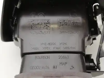 Pezzo di ricambio per auto di seconda mano griglia di aerazione per citroen c-elysée hm05 riferimenti oem iam 9676476577  