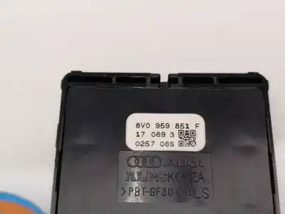 Pezzo di ricambio per auto di seconda mano interruttore alzacristalli anteriore sinistro per audi q2 (gab) basic riferimenti oem iam 8v0959851f  