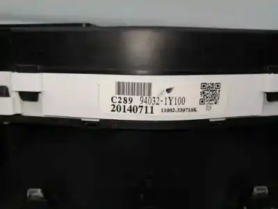 Peça sobressalente para automóvel em segunda mão quadrante por kia picanto (ja) g3la referências oem iam 940321y100  20140711