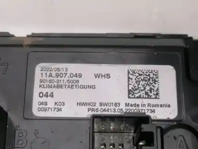 Second-hand car spare part climate control for seat leon st (5f8) fr oem iam references 11a907049  