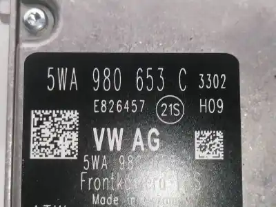 Peça sobressalente para automóvel em segunda mão módulo eletrônico por seat leon st (5f8) fr referências oem iam 5wa980653c  